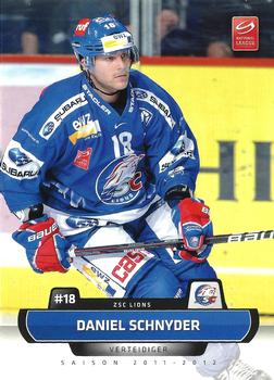 2011-12 PCAS Swiss National League #SNL-132 Daniel Schnyder Front