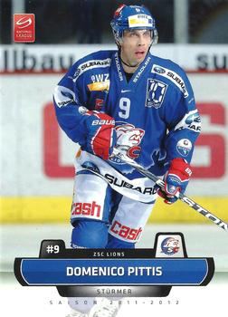 2011-12 PCAS Swiss National League #SNL-136 Domenico Pittis Front