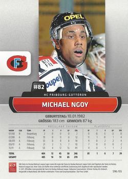 2011-12 PCAS Swiss National League #SNL-155 Michael Ngoy Back