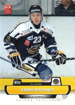 2011-12 PCAS Swiss National League #SNL-199 Kimmo Rintanen Front