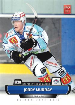 2011-12 PCAS Swiss National League #SNL-226 Jordy Murray Front