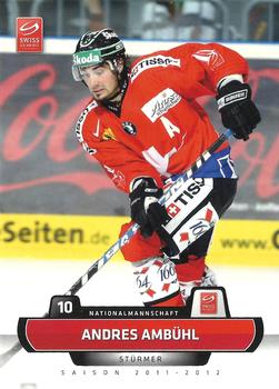 2011-12 PCAS Swiss National League #SNL-262 Andres Ambühl Front
