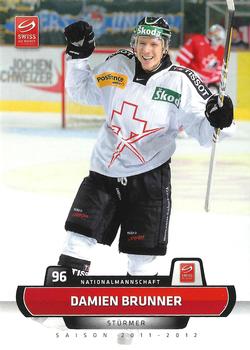 2011-12 PCAS Swiss National League #SNL-272 Damien Brunner Front