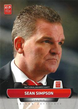 2011-12 PCAS Swiss National League #SNL-274 Sean Simpson Front