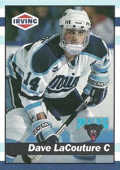 1992-93 Irving Maine Black Bears (NCAA) #24 Dave LaCouture Front