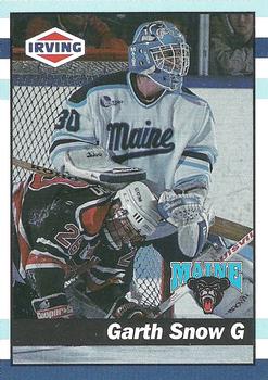 1992-93 Irving Maine Black Bears (NCAA) #33 Garth Snow Front