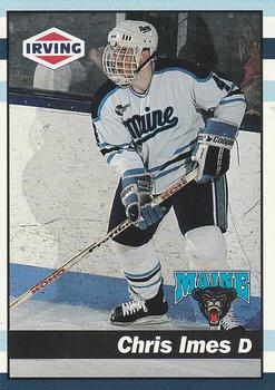 1992-93 Irving Maine Black Bears (NCAA) #5 Chris Imes Front