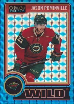 2014-15 O-Pee-Chee Platinum - Blue Cube #113 Jason Pominville Front