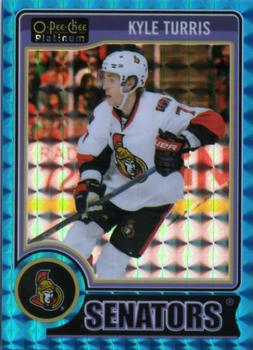 2014-15 O-Pee-Chee Platinum - Blue Cube #22 Kyle Turris Front