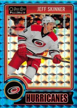 2014-15 O-Pee-Chee Platinum - Blue Cube #68 Jeff Skinner Front