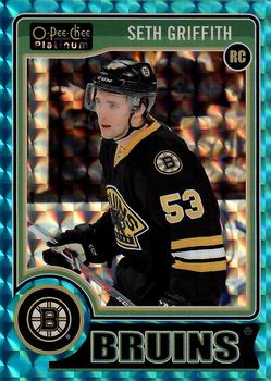 2014-15 O-Pee-Chee Platinum - Blue Cube #199 Seth Griffith Front