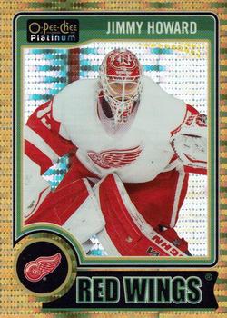 2014-15 O-Pee-Chee Platinum - Seismic Gold #57 Jimmy Howard Front