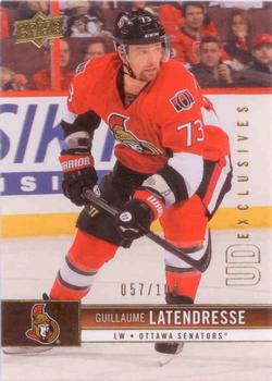 2012-13 SP Authentic - 2012-13 Upper Deck Update UD Exclusives #268 Guillaume Latendresse Front