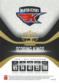 2011-12 PCAS Swiss National League - Scoring Kings #SNL-SK07 Tommi Santala Back