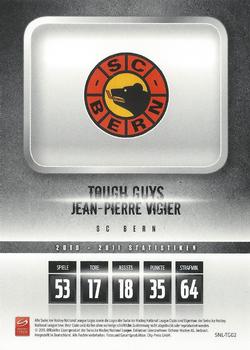 2011-12 PCAS Swiss National League - Tough Guys #SNL-TG02 J.P. Vigier Back