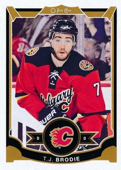 2015-16 O-Pee-Chee #20 T.J. Brodie Front