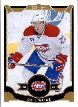 2015-16 O-Pee-Chee #488 Dale Weise Front