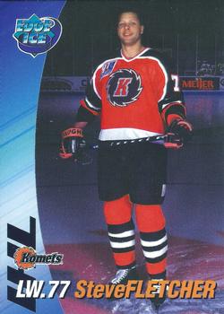 1995-96 Edge Ice Fort Wayne Komets (IHL) #NNO Steve Fletcher Front