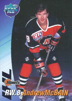 1995-96 Edge Ice Fort Wayne Komets (IHL) #NNO Andrew McBain Front