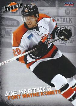 2013-14 Choice Fort Wayne Komets (ECHL) #6 Joe Hartman Front