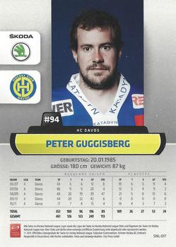 2011-12 PCAS Swiss National League - Promotion Cards #SNL-017 Peter Guggisberg Back