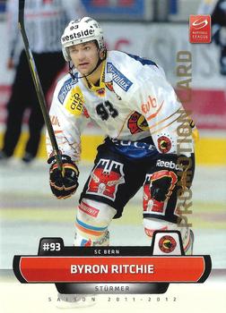 2011-12 PCAS Swiss National League - Promotion Cards #SNL-061 Byron Ritchie Front