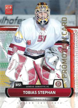 2011-12 PCAS Swiss National League - Promotion Cards #SNL-086 Tobias Stephan Front