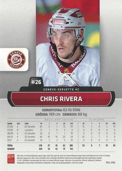2011-12 PCAS Swiss National League - Promotion Cards #SNL-096 Christopher Rivera Back