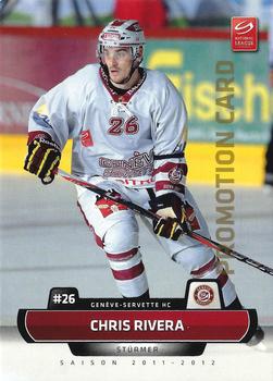 2011-12 PCAS Swiss National League - Promotion Cards #SNL-096 Christopher Rivera Front