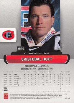 2011-12 PCAS Swiss National League - Promotion Cards #SNL-148 Cristobal Huet Back