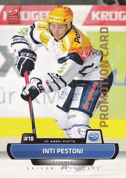2011-12 PCAS Swiss National League - Promotion Cards #SNL-242 Inti Pestoni Front