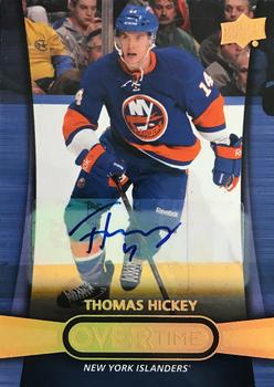 2013-14 Upper Deck Overtime - Autographs #45 Thomas Hickey Front