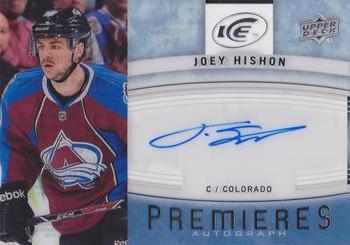 2014-15 Upper Deck Ice - Ice Premieres Autographs #IPA-JH Joey Hishon Front