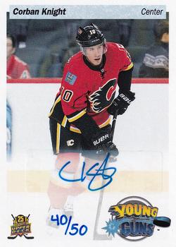 2014-15 Upper Deck - 25th Anniversary Young Guns Tribute Priority Signings Fall Expo #PS-CK Corban Knight Front