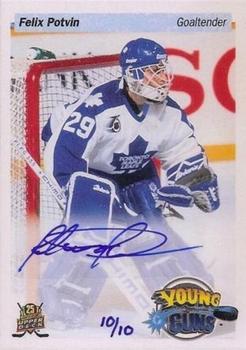 2014-15 Upper Deck - 25th Anniversary Young Guns Tribute Priority Signings Fall Expo #PS-FP Felix Potvin Front
