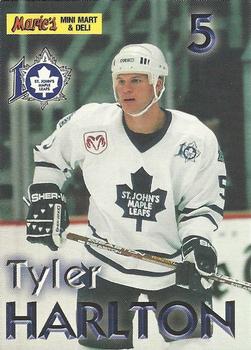 2000-01 St. John's Maple Leafs (AHL) #NNO Tyler Harlton Front
