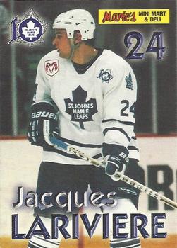 2000-01 St. John's Maple Leafs (AHL) #NNO Jacques Lariviere Front