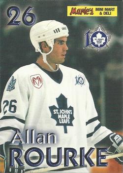 2000-01 St. John's Maple Leafs (AHL) #NNO Allan Rourke Front