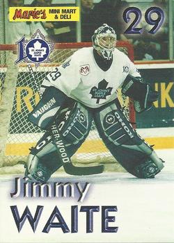 2000-01 St. John's Maple Leafs (AHL) #NNO Jimmy Waite Front