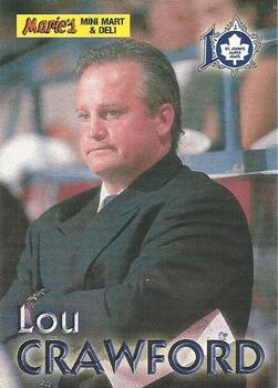 2000-01 St. John's Maple Leafs (AHL) #NNO Lou Crawford Front