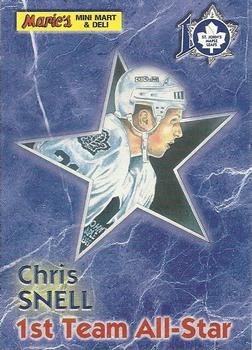 2000-01 St. John's Maple Leafs (AHL) #NNO Chris Snell Front