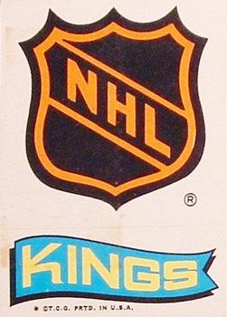 1973-74 Topps - Team Stickers #NNO NHL / Kings Front