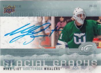 2014-15 Upper Deck Ice - Glacial Graphs #GG-ML Mike Liut Front
