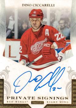 2012-13 Panini Limited - Private Signings #DC1 Dino Ciccarelli Front