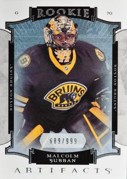 2015-16 Upper Deck Artifacts #180 Malcolm Subban Front