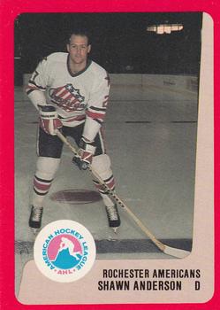1988-89 ProCards Rochester Americans (AHL) #NNO Shawn Anderson Front