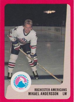 1988-89 ProCards Rochester Americans (AHL) #NNO Mikael Andersson Front