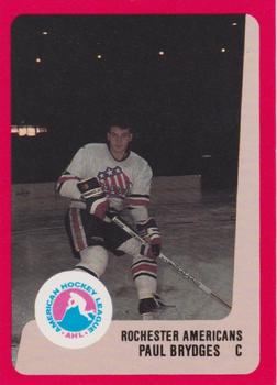 1988-89 ProCards Rochester Americans (AHL) #NNO Paul Brydges Front