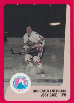 1988-89 ProCards Rochester Americans (AHL) #NNO Jody Gage Front
