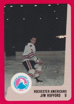 1988-89 ProCards Rochester Americans (AHL) #NNO Jim Hofford Front